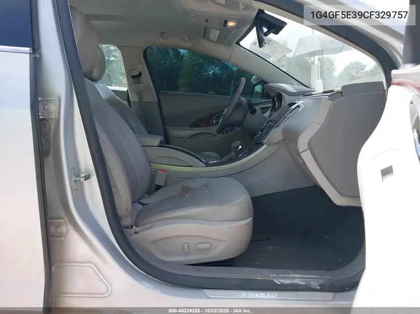 2012 BUICK LACROSSE VIN 1G4GF5E39CF329757 — фото 5