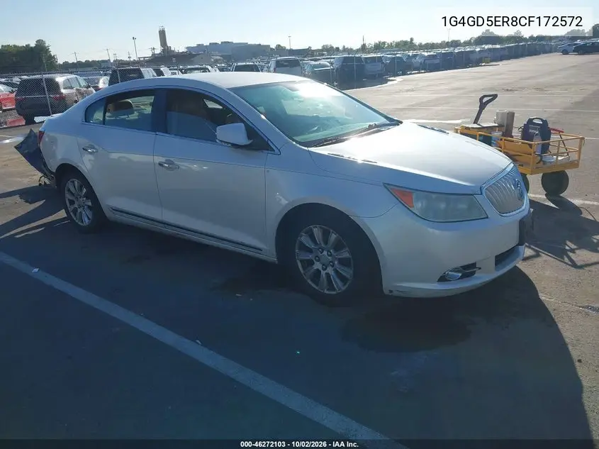 BUICK LACROSSE 2012, VIN 1G4GD5ER8CF172572