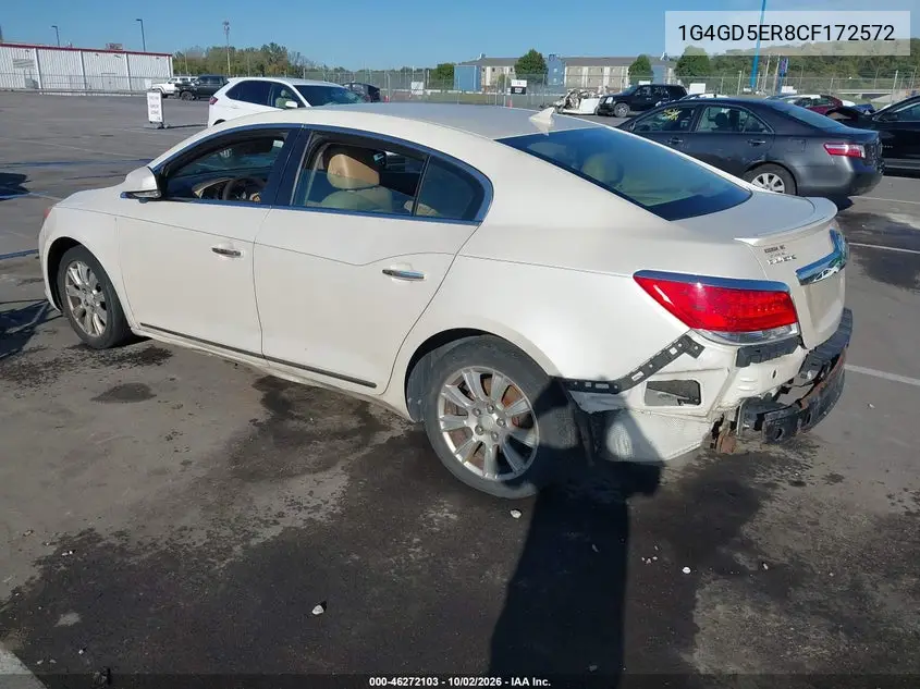 2012 BUICK LACROSSE VIN 1G4GD5ER8CF172572 — фото 3
