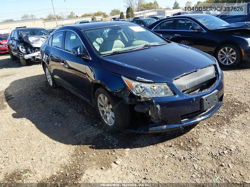 BUICK LACROSSE 2012, VIN 1G4GD5ER9CF337626