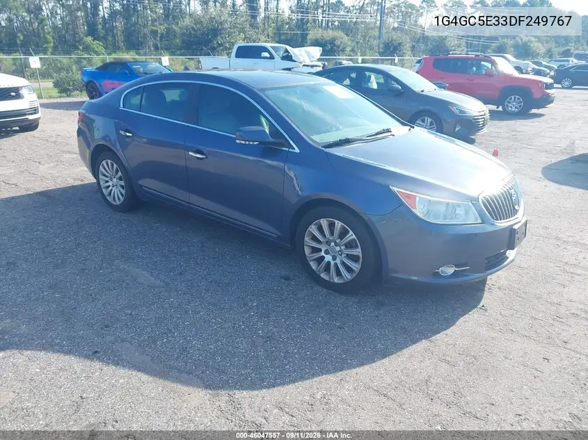 BUICK LACROSSE 2013, VIN 1G4GC5E33DF249767