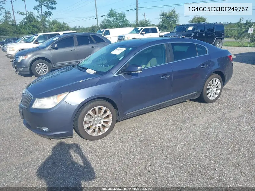 2013 BUICK LACROSSE VIN 1G4GC5E33DF249767 — фото 2
