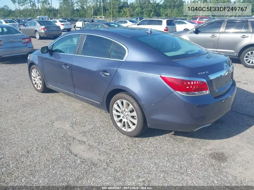 2013 BUICK LACROSSE VIN 1G4GC5E33DF249767 — фото 3