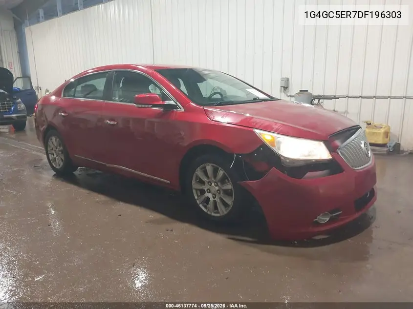 BUICK LACROSSE 2013, VIN 1G4GC5ER7DF196303