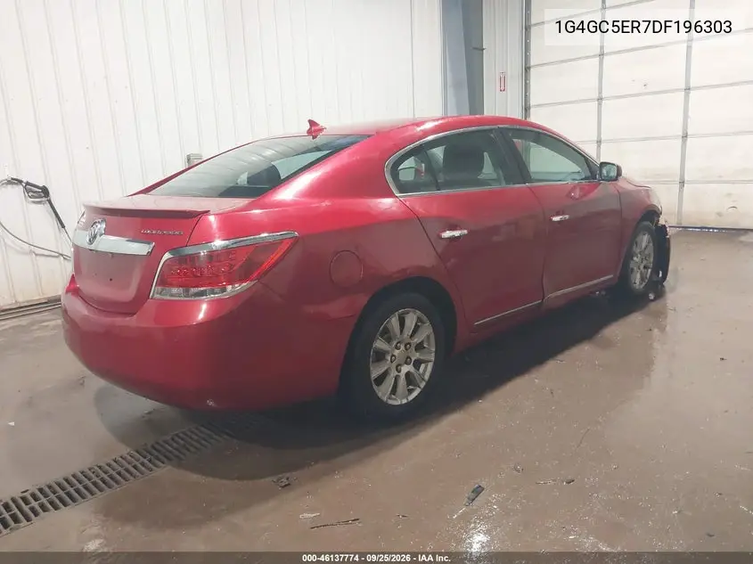 2013 BUICK LACROSSE VIN 1G4GC5ER7DF196303 — фото 4
