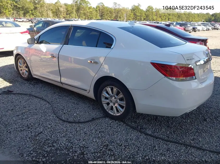 2013 BUICK LACROSSE VIN 1G4GA5E32DF243545 — фото 3