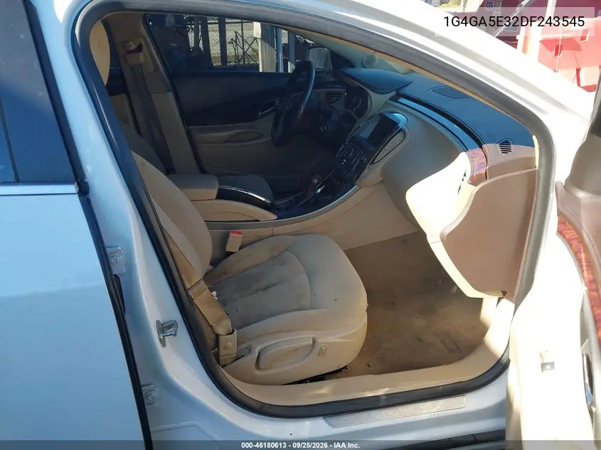 2013 BUICK LACROSSE VIN 1G4GA5E32DF243545 — фото 5