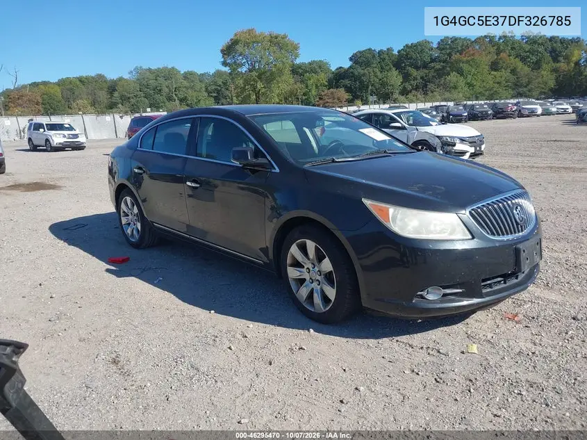 BUICK LACROSSE 2013, VIN 1G4GC5E37DF326785