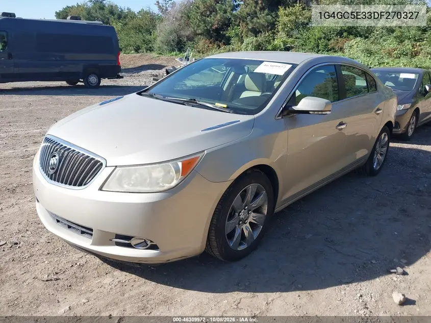 2013 BUICK LACROSSE VIN 1G4GC5E33DF270327 — фото 2