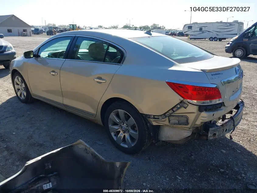 2013 BUICK LACROSSE VIN 1G4GC5E33DF270327 — фото 3