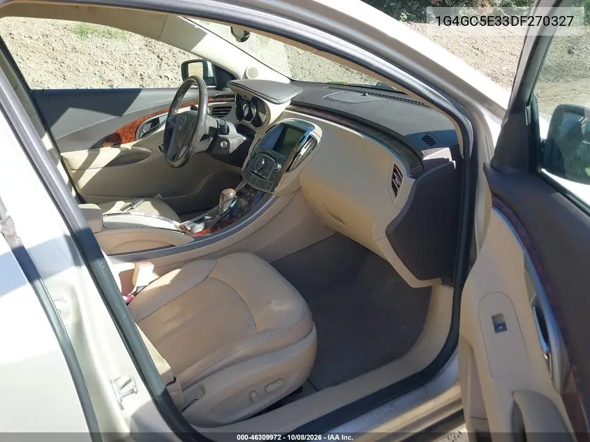 2013 BUICK LACROSSE VIN 1G4GC5E33DF270327 — фото 5