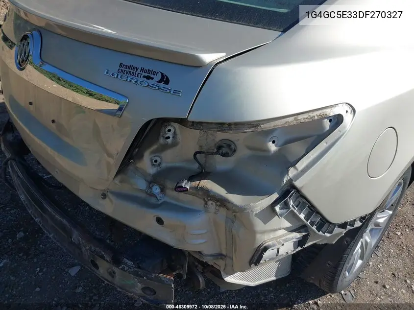 2013 BUICK LACROSSE VIN 1G4GC5E33DF270327 — фото 6