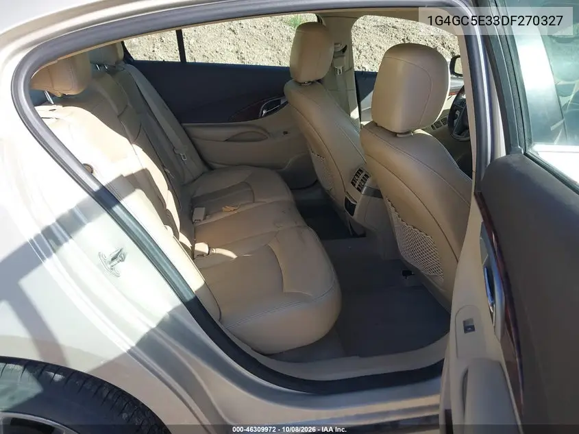 2013 BUICK LACROSSE VIN 1G4GC5E33DF270327 — фото 8