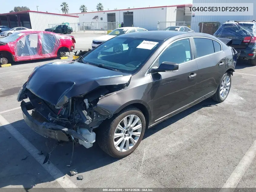 2013 BUICK LACROSSE VIN 1G4GC5E31DF229291 — фото 2
