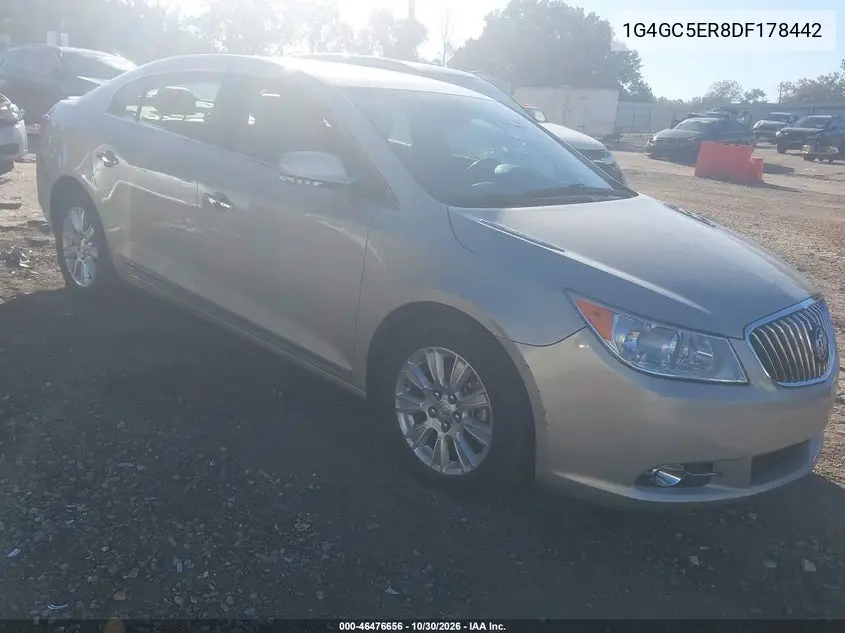 BUICK LACROSSE 2013, VIN 1G4GC5ER8DF178442