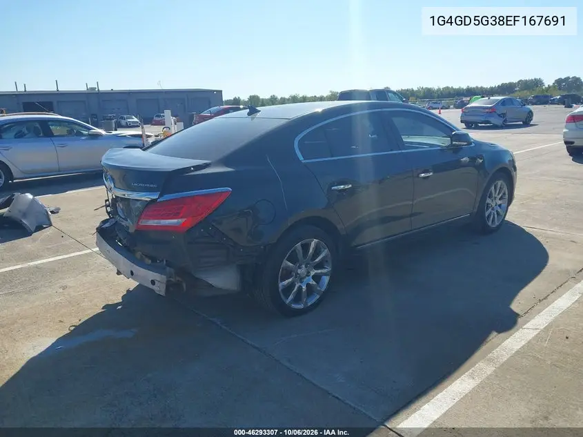 2014 BUICK LACROSSE VIN 1G4GD5G38EF167691 — фото 4