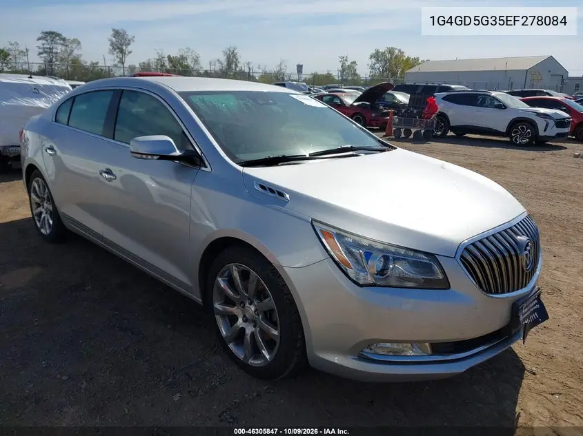 BUICK LACROSSE 2014, VIN 1G4GD5G35EF278084