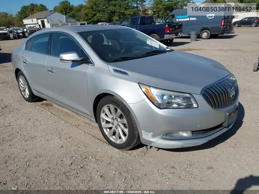 BUICK LACROSSE 2015, VIN 1G4GB5G38FF188452