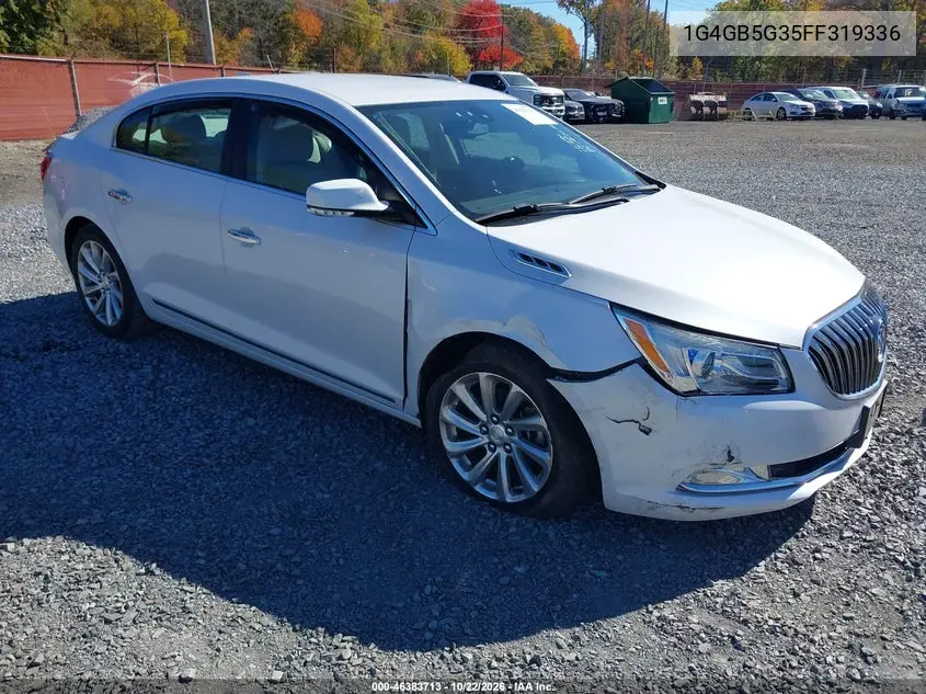 BUICK LACROSSE 2015, VIN 1G4GB5G35FF319336
