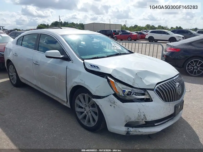 BUICK LACROSSE 2016, VIN 1G4GA5G30GF165283