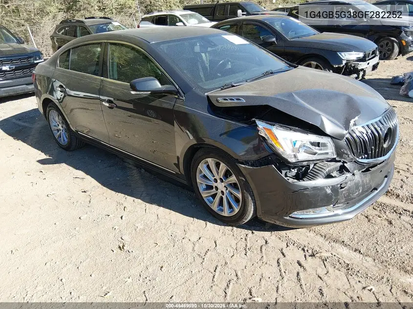 BUICK LACROSSE 2016, VIN 1G4GB5G38GF282252