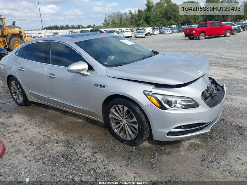 BUICK LACROSSE 2017, VIN 1G4ZR5SS0HU129493