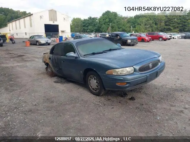 BUICK LESABRE 2000, VIN 1G4HR54K8YU227082