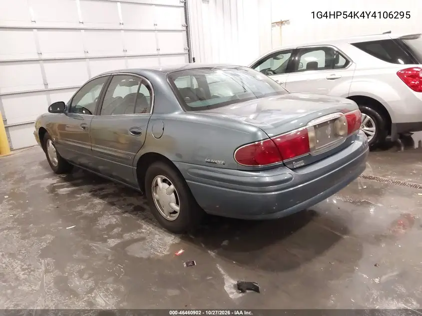 2000 BUICK LESABRE VIN 1G4HP54K4Y4106295 — фото 3