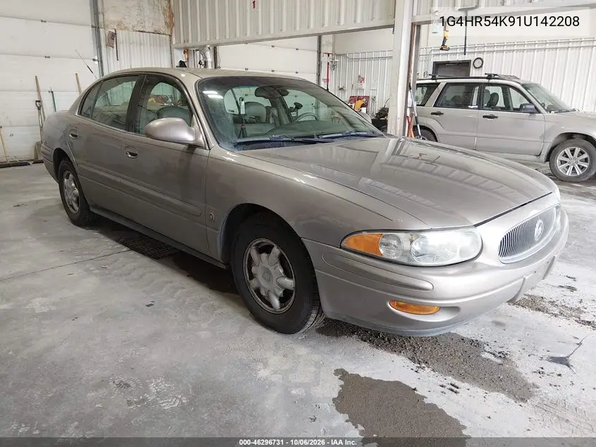 BUICK LESABRE 2001, VIN 1G4HR54K91U142208