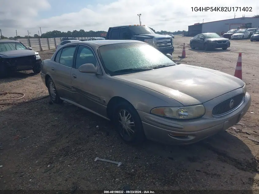 BUICK LESABRE 2002, VIN 1G4HP54K82U171402
