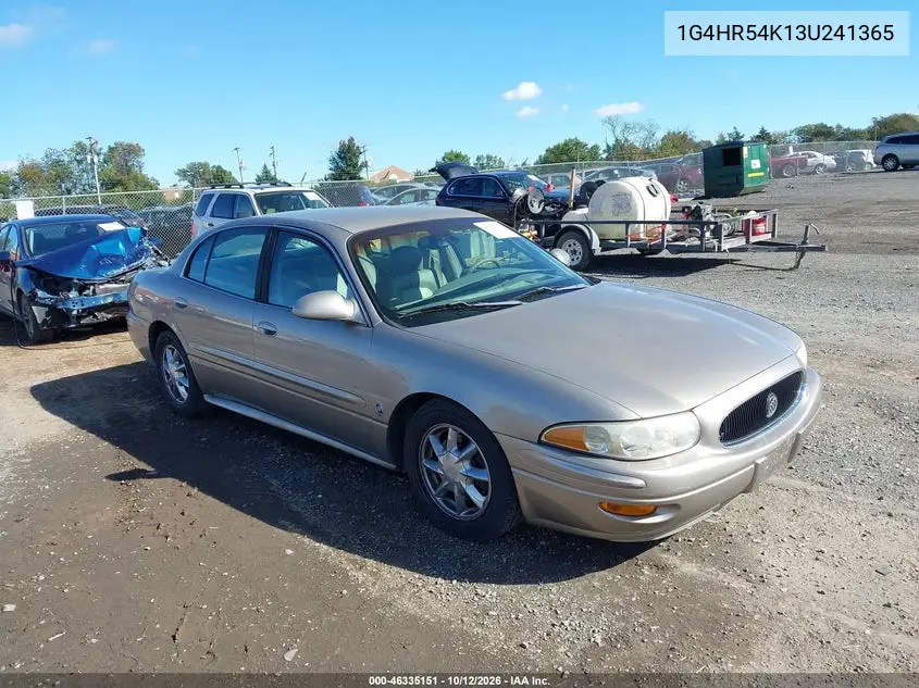 BUICK LESABRE 2003, VIN 1G4HR54K13U241365