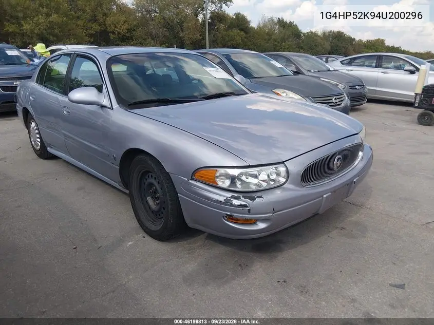 BUICK LESABRE 2004, VIN 1G4HP52K94U200296