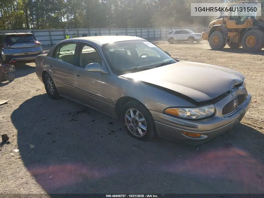 BUICK LESABRE 2004, VIN 1G4HR54K64U131560