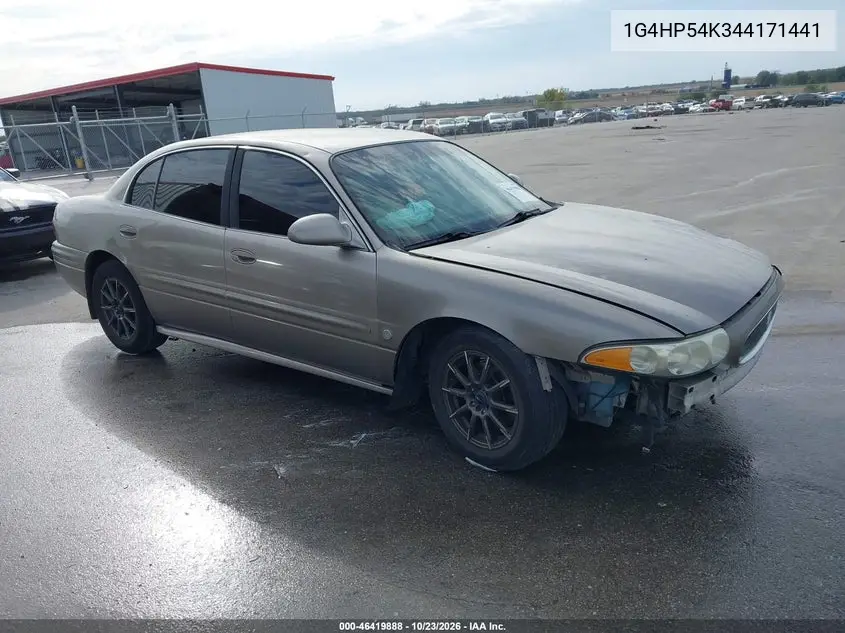 BUICK LESABRE 2004, VIN 1G4HP54K344171441