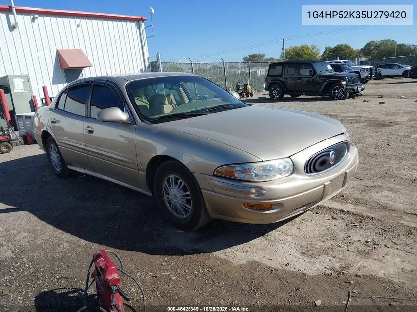 BUICK LESABRE 2005, VIN 1G4HP52K35U279420