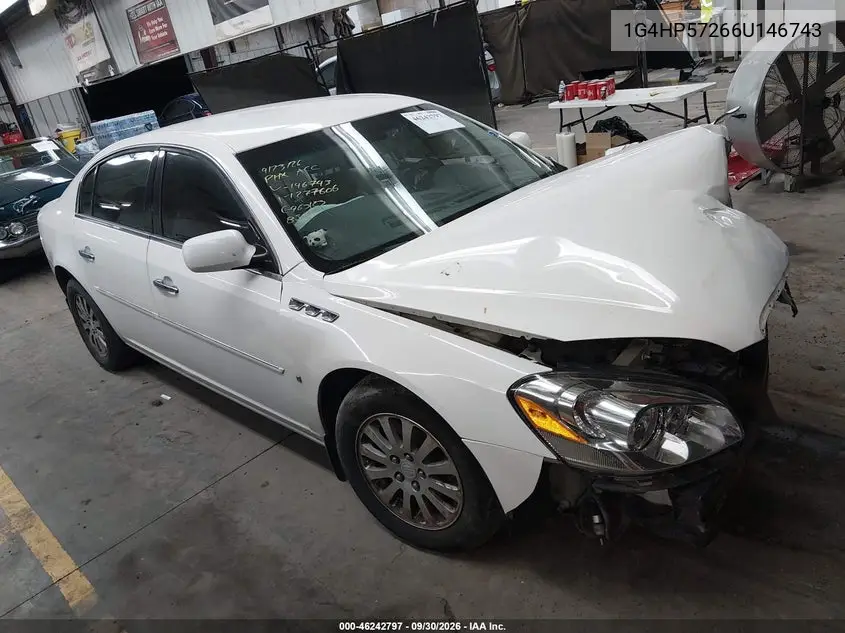 BUICK LUCERNE 2006, VIN 1G4HP57266U146743