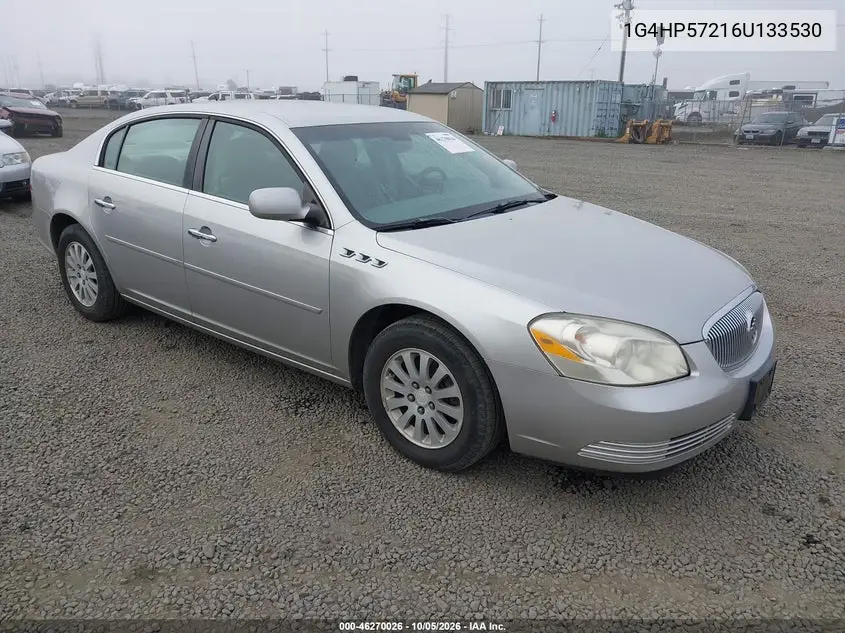 BUICK LUCERNE 2006, VIN 1G4HP57216U133530