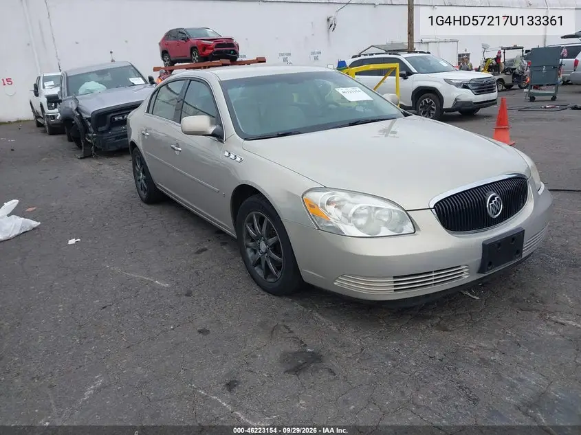 BUICK LUCERNE 2007, VIN 1G4HD57217U133361