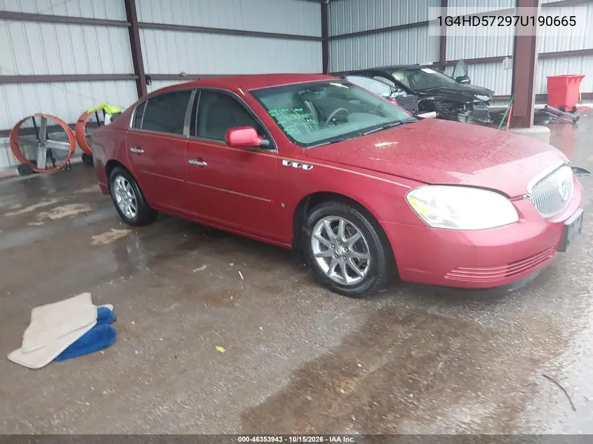 BUICK LUCERNE 2007, VIN 1G4HD57297U190665