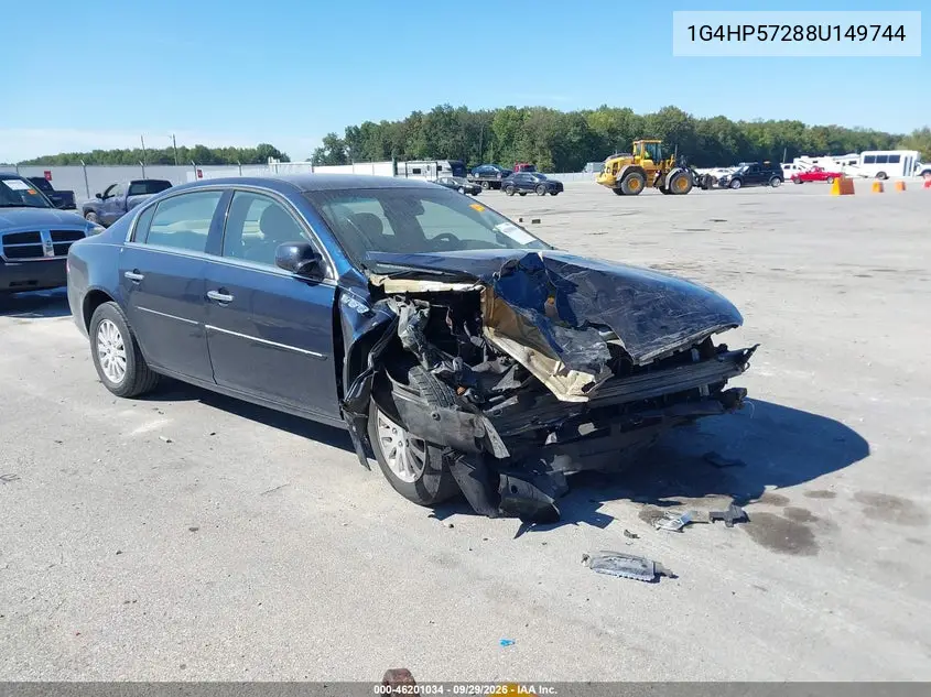 BUICK LUCERNE 2008, VIN 1G4HP57288U149744