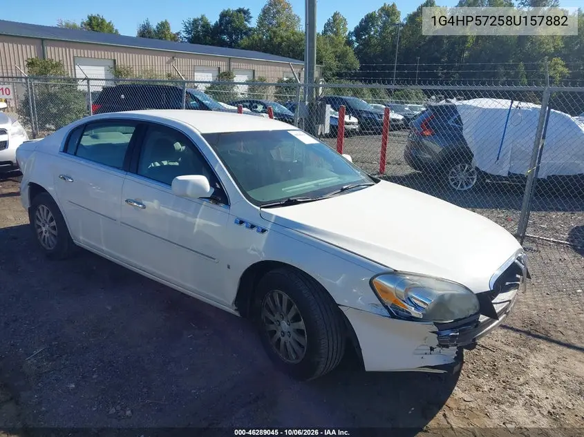 BUICK LUCERNE 2008, VIN 1G4HP57258U157882