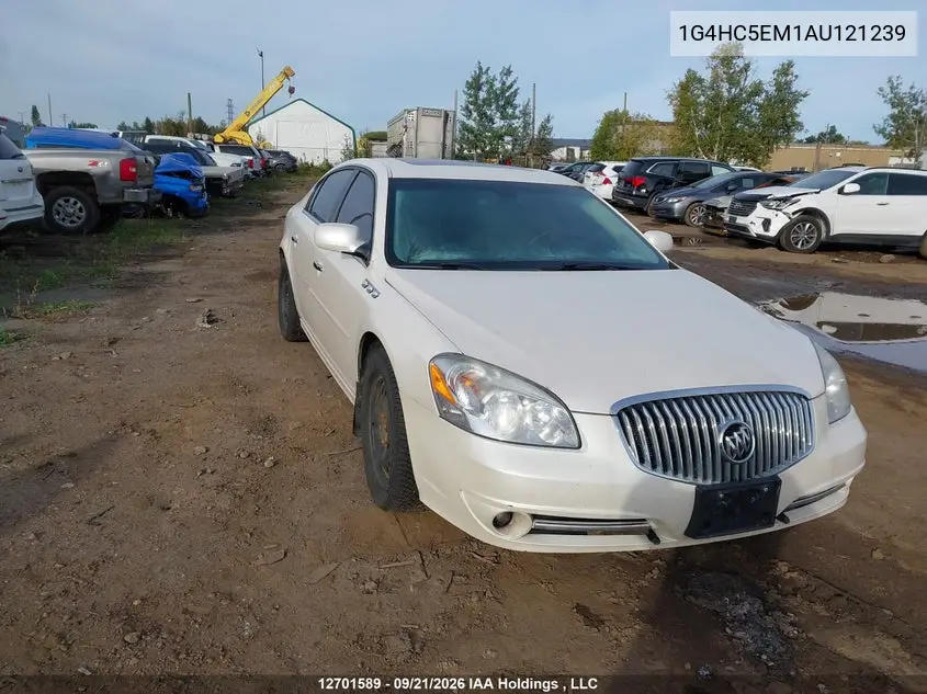 BUICK LUCERNE 2010, VIN 1G4HC5EM1AU121239