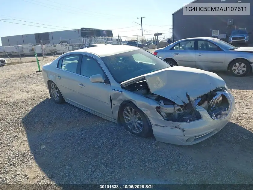 BUICK LUCERNE 2010, VIN 1G4HC5EM2AU107611