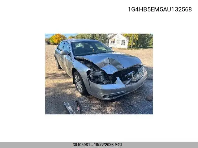 BUICK LUCERNE 2010, VIN 1G4HB5EM5AU132568