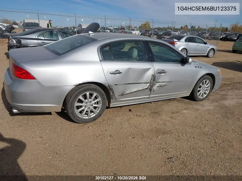 2011 BUICK LUCERNE VIN 1G4HC5EM6BU123375 — фото 4