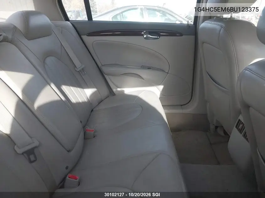 2011 BUICK LUCERNE VIN 1G4HC5EM6BU123375 — фото 8