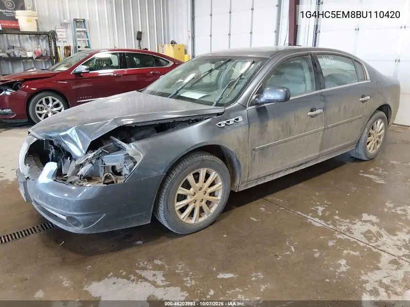 2011 BUICK LUCERNE VIN 1G4HC5EM8BU110420 — фото 2