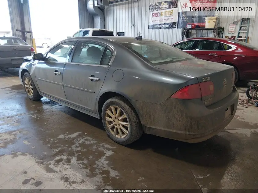 2011 BUICK LUCERNE VIN 1G4HC5EM8BU110420 — фото 3