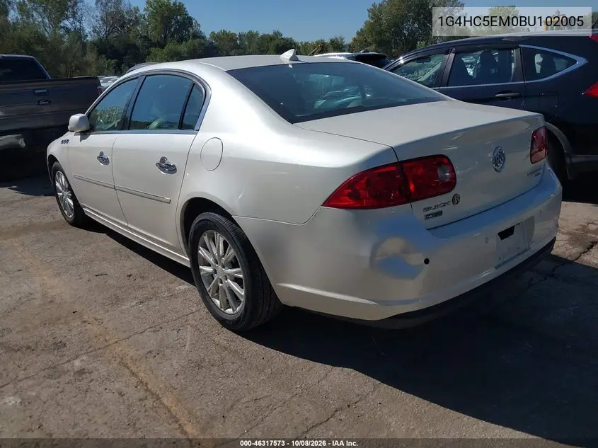 2011 BUICK LUCERNE VIN 1G4HC5EM0BU102005 — фото 3