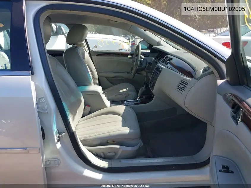 2011 BUICK LUCERNE VIN 1G4HC5EM0BU102005 — фото 5